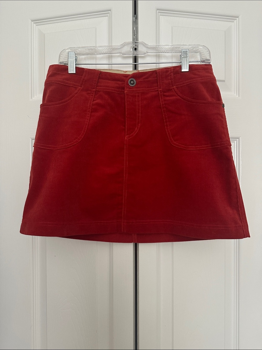 Kuhl burnt orange Corduroy Mini Skirt